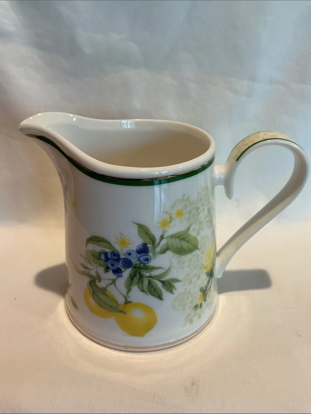 Lemon & Blueberry Cream and Sugar Set